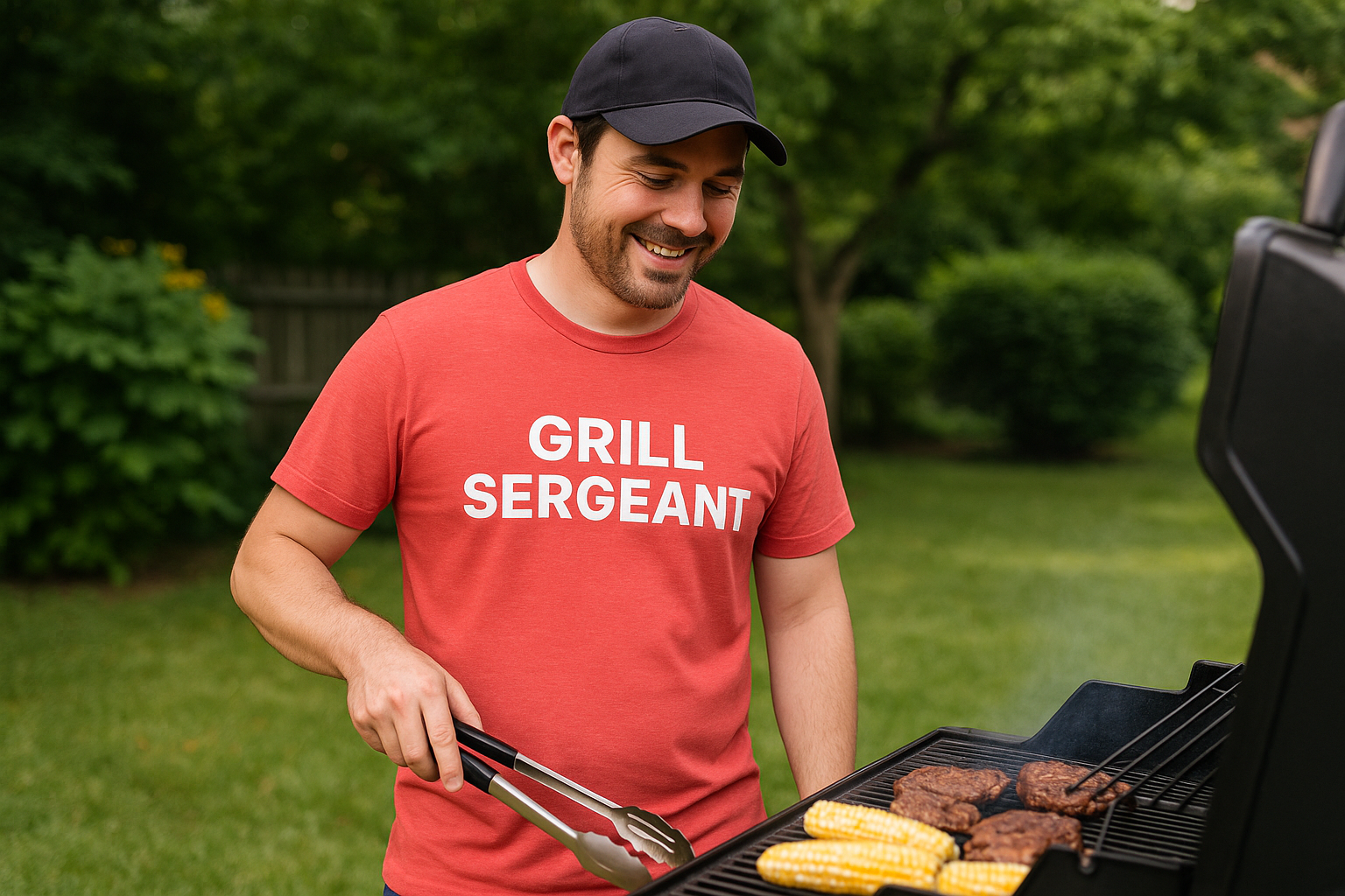 Grill Sergeant Adult Unisex T-shirt