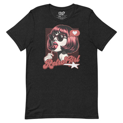 Retro Girl Adult Unisex T-shirt