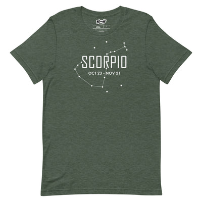 Scorpio Zodiac Adult Unisex T-shirt