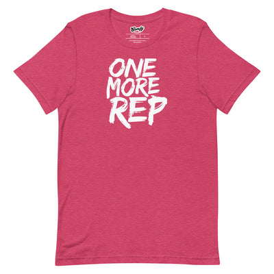 One More Rep Adult Unisex T-shirt