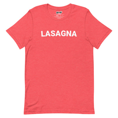 Lasagna Adult Unisex T-shirt