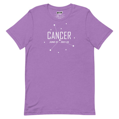 Cancer Zodiac Adult Unisex T-shirt