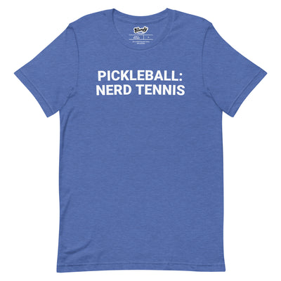 Pickleball: Nerd Tennis Adult Unisex T-shirt